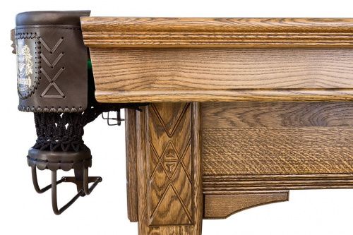Бильярдный стол для пула "Седой граф" (8 футов, дуб, сланец 25мм)