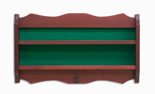 Полка для шаров навесная (орех пекан)